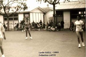 Oran- SDV- 4303- Gsell match profs-eleves en 1960